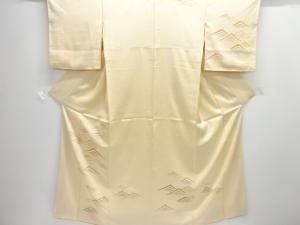 波模様刺繍訪問着